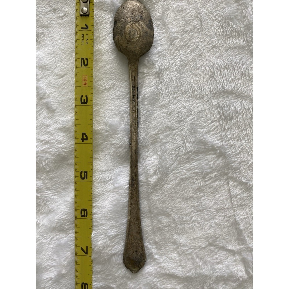 Antique Long Handle Iced Tea Spoon Dug Metal Detecting Relic Patina Art Craft